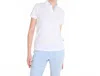 Abacus Sportswear Us Bovey Drycool Short Sleeve Polo In White In White