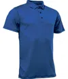 Abacus Sportswear Us Clark Men's Golf Polos In Dark Cobalt In Multi
