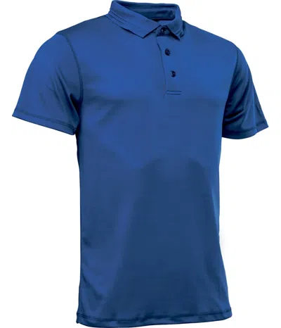 Abacus Sportswear Us Clark Men's Golf Polos In Dark Cobalt In Multi
