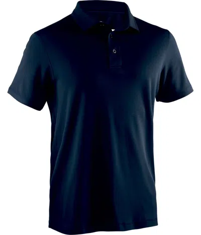 Abacus Sportswear Us Clark Men's Golf Polos In Navy In Blue