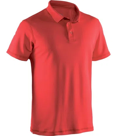 Abacus Sportswear Us Clark Men's Golf Polos In Red