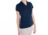 Abacus Sportswear Us Hammel Recycled Cupsleeve Shirt In Navy In Blue