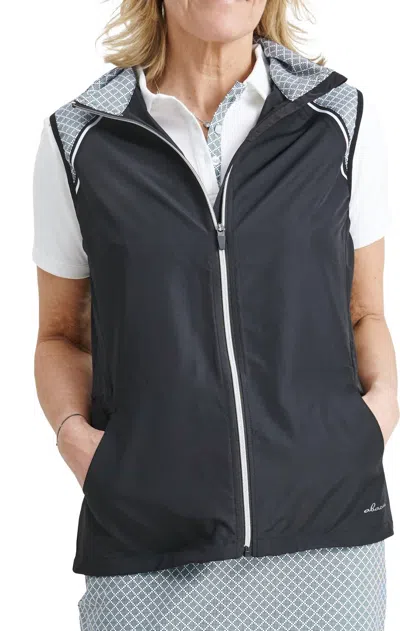 Abacus Sportswear Us Hills Stretch Wind Vest In Black