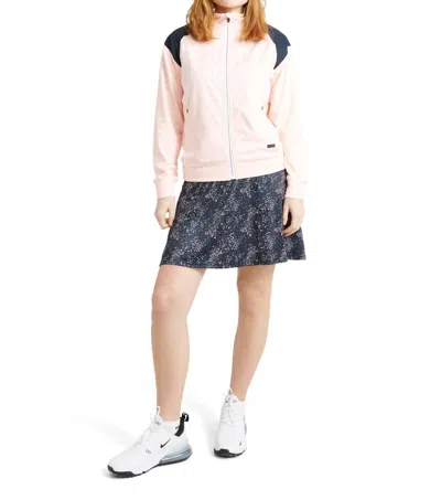 Abacus Sportswear Us Hoylake Thermo Midlayer Jacket In Peach In Pink