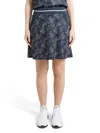 Abacus Sportswear Us Juliet Skort In Navy Floral In Blue