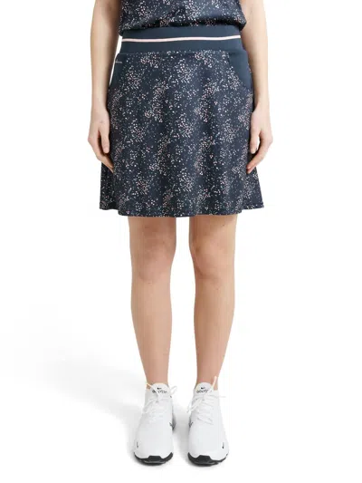 Abacus Sportswear Us Juliet Skort In Navy Floral In Blue