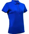 Abacus Sportswear Us Ladies Clark Short Sleeve Polo Shirt In Dark Cobalt In Multi