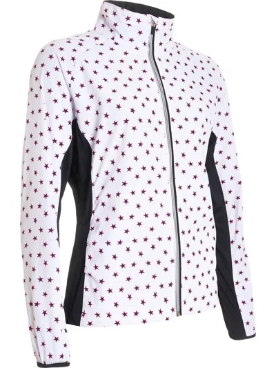 Abacus Sportswear Us Ladies Formby Golf Wind Jacket In Black Star