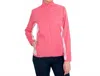 Abacus Sportswear Us Lanark Stretch Wind Jacket In Lipstick In Pink