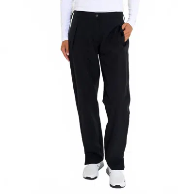 Abacus Sportswear Us Links Rain Golf Trouser In Black