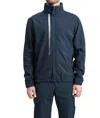 Abacus Sportswear Us Links Stretch Rain Jacket In Navy In Blue