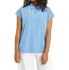 Abacus Sportswear Us Manga Cupsleeve Polo In Heaven In Blue