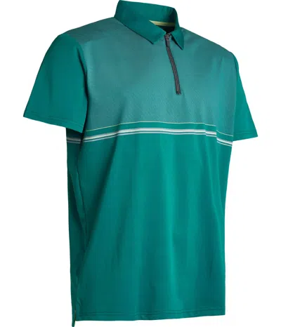 Abacus Sportswear Us Men's Bulger Polo In Forest In Green
