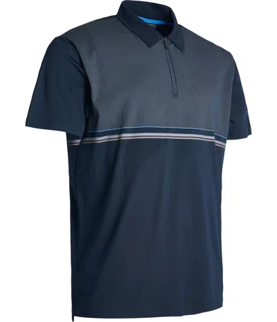 Abacus Sportswear Us Men's Bulger Polo In Navy In Blue