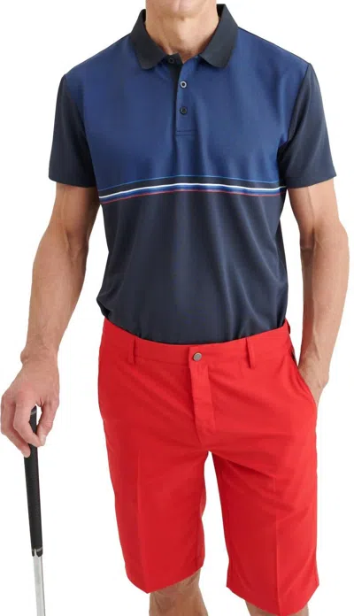 Abacus Sportswear Us Men's Burnham Polo In Navy In Blue