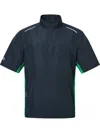 Abacus Sportswear Us Men's Ganton Stretch Wind Shirt In Navy Fairway In Multi