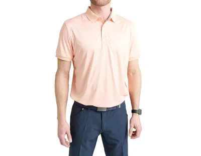 Abacus Sportswear Us Men's Hammel Drycool Polo In Apricot In Beige