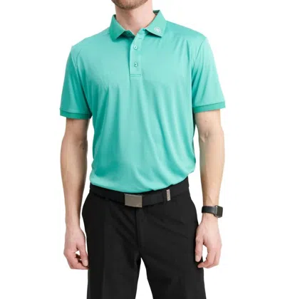 Abacus Sportswear Us Men's Hammel Drycool Polo In Lagoon In Pink