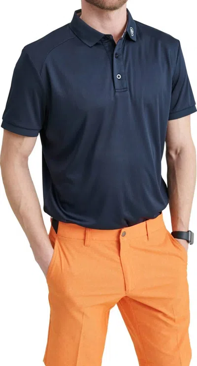 Abacus Sportswear Us Men's Hammel Drycool Polo In Navy In Blue