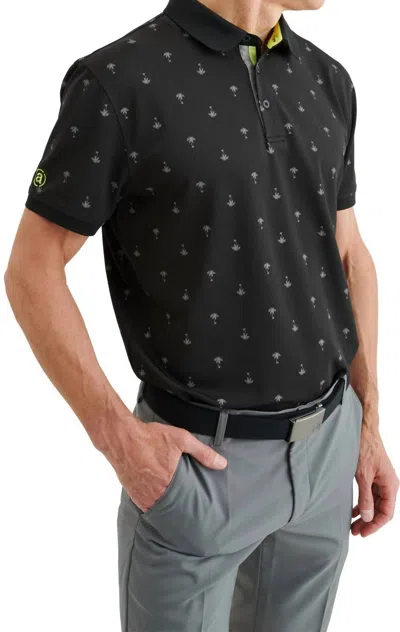 Abacus Sportswear Us Men's Hankley Polo In Black