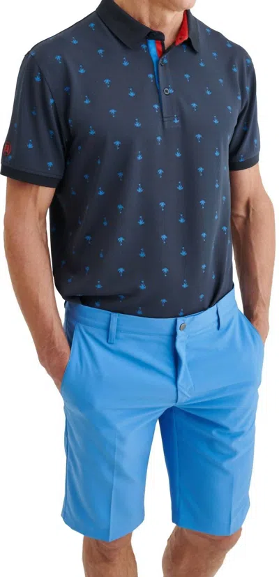 Abacus Sportswear Us Men's Hankley Polo In Navy In Blue