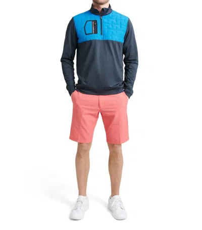 Abacus Sportswear Us Men Hoylake Thermo Midlayer Jacket In Navy In Blue