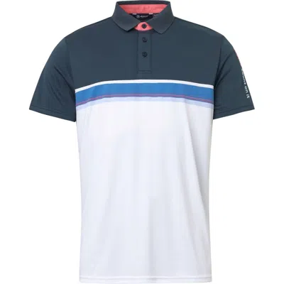 Abacus Sportswear Us Men's Marco Drycool Polo In Ocean In Blue