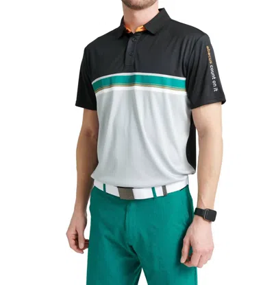 Abacus Sportswear Us Men's Marco Drycool Polo In Teal In Blue