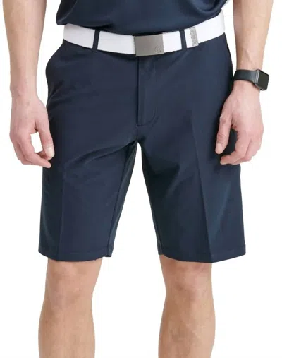Abacus Sportswear Us Men Mellion 4 Ways Stretch Shorts In Navy In Blue