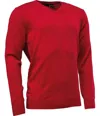 Abacus Sportswear Us Men's Milano Pullover Sweater In Red In Red
