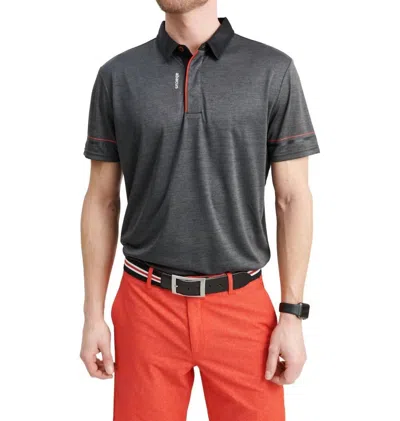 Abacus Sportswear Us Men's Monterey Drycool Polo In Sunset In Pink