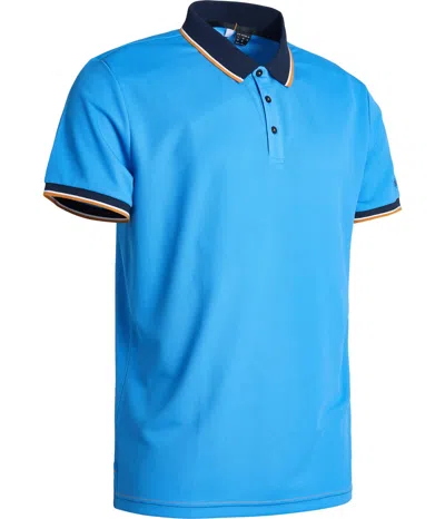 Abacus Sportswear Us Men's Myrick Polo In Sky Blue