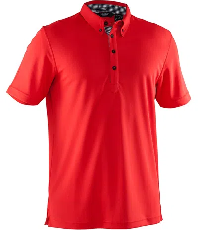 Abacus Sportswear Us Men's Oliver Polo In Red