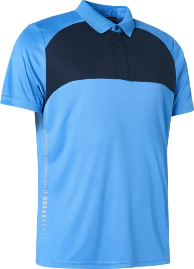 Abacus Sportswear Us Men's Pennard Polo In Trueblue In Multi