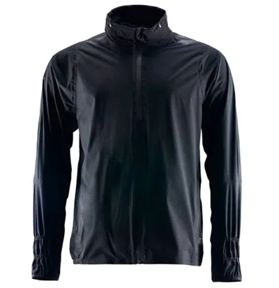 Abacus Sportswear Us Men's Pitch 37.5 Waterproof Golf Jacket In Black In Blue