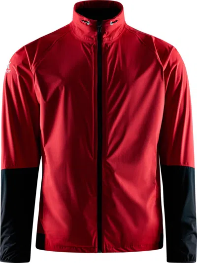 Abacus Sportswear Us Men's Pitch 37.5 Waterproof Golf Jacket In Red