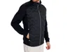 Abacus Sportswear Us Portrush Full Zip Hybrid Jacket In Black In Black