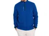Abacus Sportswear Us Woburn Midlayer Half Zip Sweater In Atlantic Blue In Blue