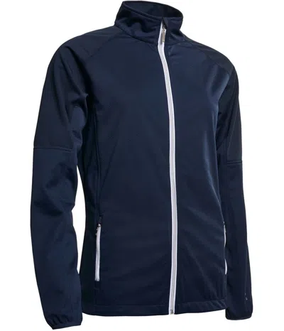 Abacus Sportswear Us Women Arden Softshell Jacket In Navy In Blue