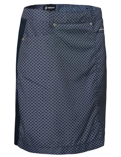 Abacus Sportswear Us Women's Crail Skort In Navy/white In Blue