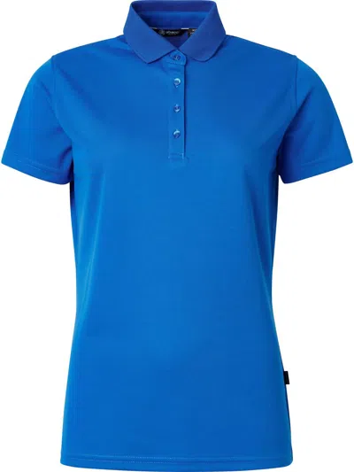 Abacus Sportswear Us Women Cray Short Sleeve Polo In Royal Blue