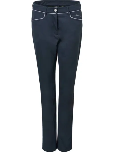 Abacus Sportswear Us Women Druids Windproof Golf Trouser In Navy In Blue