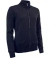 Abacus Sportswear Us Women's Dubson Wind Stop Cardigan In Black In Black