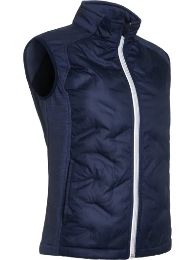 Abacus Sportswear Us Women Dunes Hybrid Vest In Navy In Blue