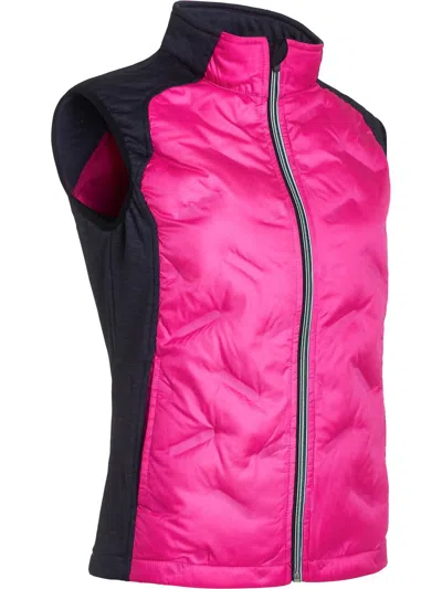 Abacus Sportswear Us Women's Dunes Hybrid Vest In Powerpink In Multi
