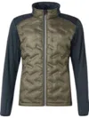 Abacus Sportswear Us Women Elgin Hybrid Jacket In Olive In Green