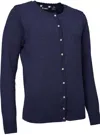 Abacus Sportswear Us Women's Ellerston Cardigan In Navy In Blue