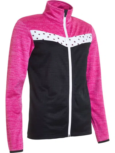 Abacus Sportswear Us Women's Fortrose Full-zip Fleece Jacket In Black Star