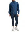 Abacus Sportswear Us Women Ganton Stretch Wind Jacket In Peacock Blue In Multi