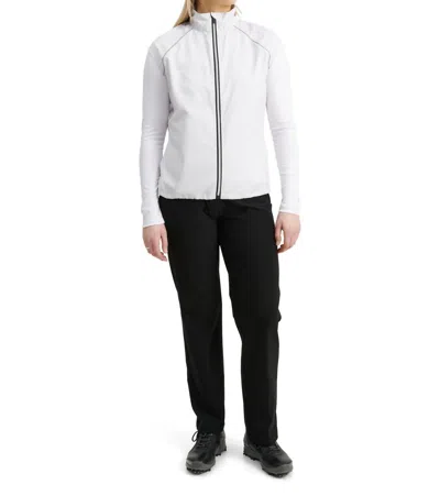 Abacus Sportswear Us Women Ganton Stretch Wind Vest In Stone Melange In Beige